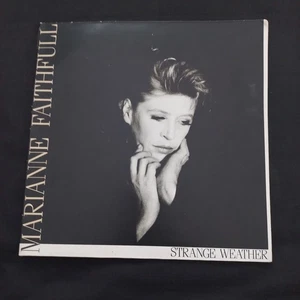 MARIANNE FAITHFULL - Strange Weather - 1987 UK 12-track vinyl A2 B1 LP - Picture 1 of 9