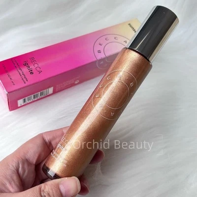 New Boxed Becca Ignite Liquified Light Highlighter~Desire~Full Size 45 ml~RARE - Image 1 of 4