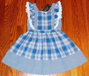 POLO RALPH LAUREN AUTHENTIC TODDLERS GIRLS BRAND NEW ORIGINAL DRESS Size 4, NWT - Picture 1 of 6
