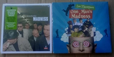 Madness -Wonderful 2 CD Edition (BMG) + Lee Thompson One Mans Madness 2018 BMG Foto 1 de 3