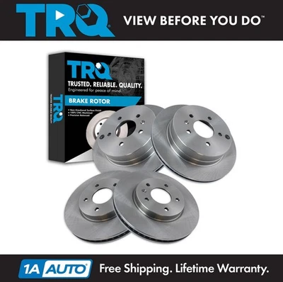 Juego de rotor de freno TRQ para Chevrolet Equinox Torrent 2007-2009 08-10 Vue XL-7 Foto 1 de 4