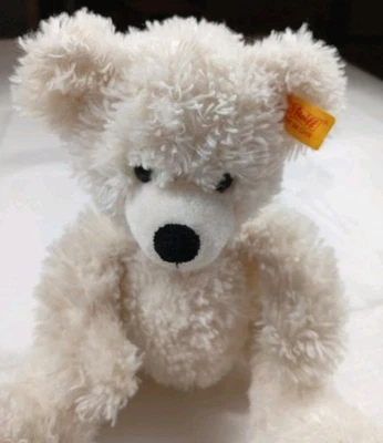 Teddy Bär Lotte Weiß Steiff Knopf im Ohr ca. 28cm Schenker Plüsch Kuscheltier  - Bild 1 von 4