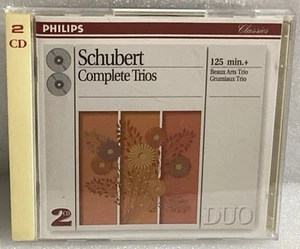 Schubert: Complete Trios (Philips 438 700-2) Grumiaux Trio, Beaux Arts Trio 2 CD - Imagen 1 de 9