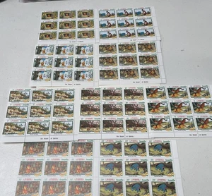 1982 Anguilla Winnie the Pooh Stamps blocks. Total of 81 stamps. MNH - Picture 1 of 11