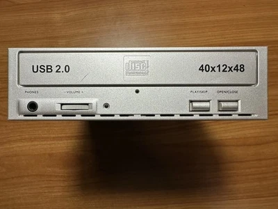 4012A-001 CD-R/RW Rewriter Burner Optical Drive CD Player 40x/12x/48x Speed - Image 1 of 4
