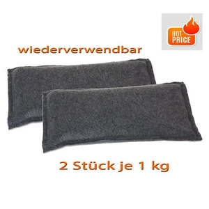 2x 1Kg KFZ Luftentfeuchter Auto Entfeuchter Silica-Gel Füllung wiederverwendbar - Bild 1 von 12