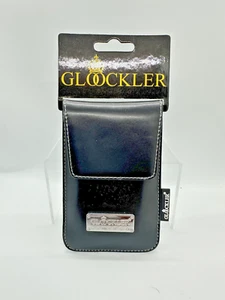 Harald Glööckler Smartphone / Mobiltelefon Tasche Gürtel Leder glänzend schwarz - Bild 1 von 2