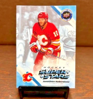 2023 Upper Deck National Hockey Card Day #NHCD-19 Jonathan Huberdeau Calgary - Image 1 of 2