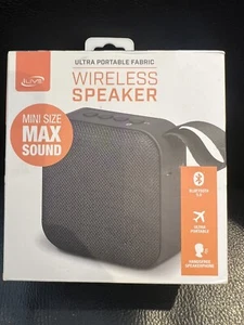 iLive - Portable Bluetooth Mini 3x3 Inch Speaker - Black - Picture 1 of 2