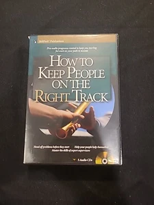 How to Keep People On The Right Track - SkillPath Audiobook - 5 Audio CDs - Imagen 1 de 1