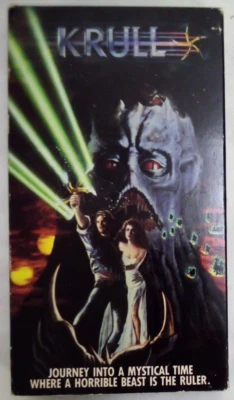 1988 KRULL VHS MOVIE HORROR/SCI-FI - Imagem 1 de 3