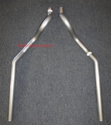 64-77 Chevrolet Chevelle 2.5" Mandrel Bent Tail Pipes - Image 1 of 2