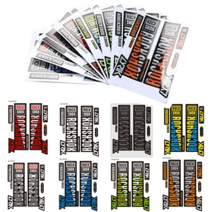 PVC Front Fork Sticker Mountain Bike Front Shock Absorber Change Stickers Decals - Picture 1 of 13