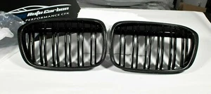🔥 Stock Space Sale - Carbon Fiber Grille Kidney For BMW X1 F48 - Picture 1 of 21