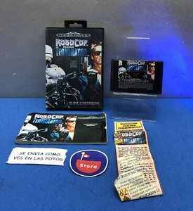 JUEGO SEGA MEGA DRIVE ROBOCOP VERSUS THE TERMINATOR PAL - Imagen 1 de 5