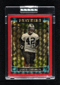 2006 Topps Chrome Superfractor 1/1 James Anderson #200 Rookie RC wo2