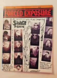 FORCED EXPOSURE Magazine #16 1990 SAVAGE PENCIL Glenn Branca Suckdog LaMonte - Imagen 1 de 1