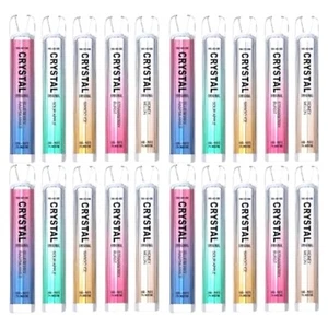 Crystal 600 Einweg E-Zigarette I E-Shisha I Vape mit 20mg Nikotin E-Liquid - Bild 1 von 12