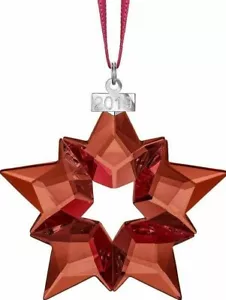 CRISTAL SWAROVSKI | ADORNO NAVIDEÑO 2019 NUEVO 5476021 AE RARO RETIRADO NAVIDAD ROJA - Imagen 1 de 4