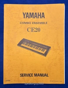 Manuale di servizio originale Yamaha CE20 Combo Ensemble - Foto 1 di 1