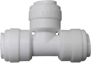 John Guest Watts 1/2 in. OD Quick Push Fit Tube Union Tee Connector PL-3033 - Picture 1 of 1