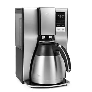 Mr. Coffee 10 Cup Thermal Programmable Coffeemaker, Stainless Steel - Picture 1 of 6