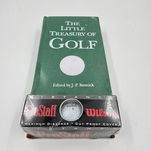 Little Treasury of Golf Jane P. Resnick 1996, Hardcover mit Ball Neuheit Geschenk - Bild 1 von 5