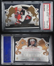 2002-03 Pacific Crown Royale Miroslav Satan #12 PSA 10 GEM MT
