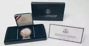 (1) 1999 P Yellowstone National Park Silver $1 Dollar Proof Coin wGreenBox & COA - Picture 1 of 1