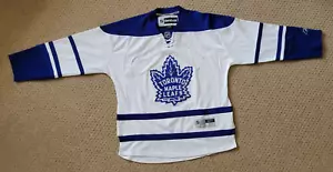 Reebok Toronto Maple Leafs NHL Hockey Jersey - Men's Large - White - Authentic - Picture 1 of 16