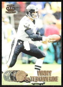 1997 8466C PACIFIC COLLECTION Vinny Testaverde Baltimore Ravens #41 - Picture 1 of 2