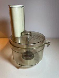GENERAL ELECTRIC GE FOOD PROCESSOR MODEL# D5FP1 Replacement Mixing Bowl &pusher - Picture 1 of 2