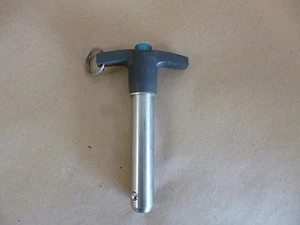 3/4" X 3" GRIP 17-4 STAINLESS STEEL AVIBANK BALL LOCK QUICK RELEASE PIN (T HDL) - Picture 1 of 3