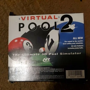 Virtual Pool 1 (PC, 1996) Jewel Box - Picture 1 of 1