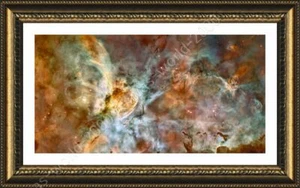 Nasa Astronomy Hubble Star by Space Galaxy | Framed canvas | Wall art paint HD - Picture 1 of 12
