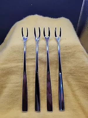 4 Excel Korea Stainless Crab 🦀 Lobster Seafood  FORKS  6"   Mid Century - Image 1 of 4
