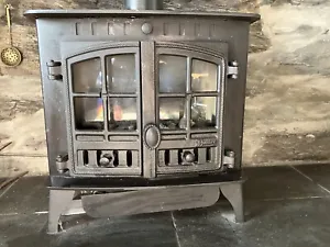 Hunter Herald 6 4.8kw (6.5kw Gross) Free Standing Ceramic Coal Natural Gas Stove - Picture 1 of 10