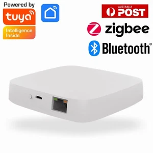 Tuya ZigBee Bluetooth Gateway Wired Multi-mode Smart Mini Home Network APP AU - Picture 1 of 13