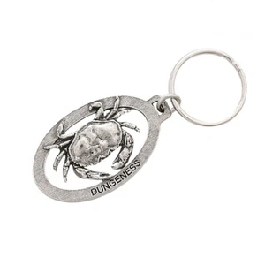 Dungeness Crab Keychain, A151KC, 2 Inch Marine Seafood Ocean, Nature, Gift Metal - Picture 1 of 8