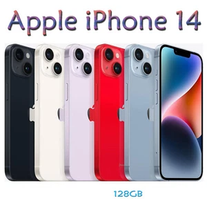 Neu Apple iPhone 14 128GB Ohne Simlock Handys Simfree 5G 6,1 Zoll - Bild 1 von 23