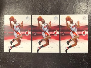 3- 2004-05 Upper Deck SP Authentic Dwyane Wade #43 NM-MT Sharp! 2nd Year Heat