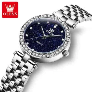 OLEVS Women's Quartz Watch Waterproof Starry Dial Watch for Ladies - Picture 1 of 10