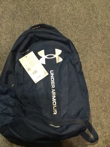Rucksack Under Armour HUSTLE 5.0 Training Schulrucksack Blue 1361176-408 - Picture 1 of 7