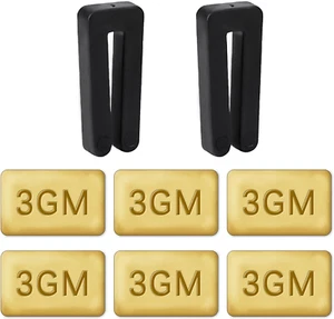 8-teiliges Deckenventilatorblatt-Auswuchtset mit Clips & 6 selbstklebenden Metallgewichten - Bild 1 von 12