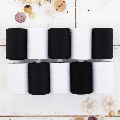 100% Cotton Thread Sets |1000M Quilting Sewing | Long Staple | 50/3 Wt | 28 Sets - Image 1 of 4