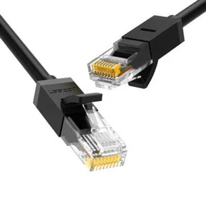 Netzwerkkabel RJ45 Cat 6 UTP 1000Mbps 20 m Ugreen Kabel Internetkabel Schwarz - Bild 1 von 10