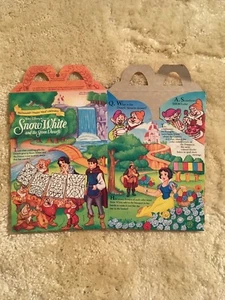5 cajas de comida feliz McDonald 1991 y 92 todas diferentes raras - Imagen 1 de 10