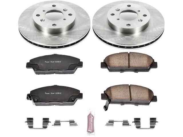Front Brake Pad and Rotor Kit For 92-96 Honda Prelude S Si 4WS SE MW16B4 Foto 1 de 1