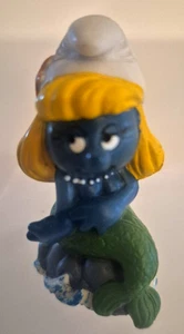 Figura PVC Pitufo Pitufo Sirena Pitufo De Colección 1981 Peyo Hong Kong - Imagen 1 de 5