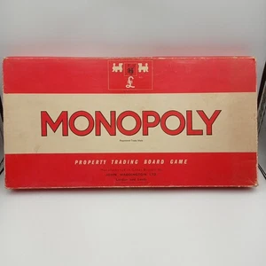 Waddingtons Monopoly Vintage 1972 Edición Juego de Mesa Completo Clásico - Imagen 1 de 15